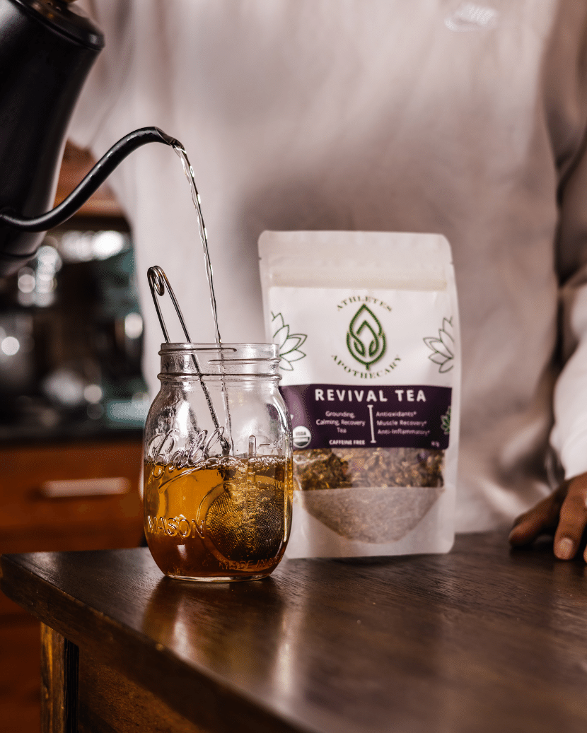 Athletes Apothecary Revival Tea for recovery
