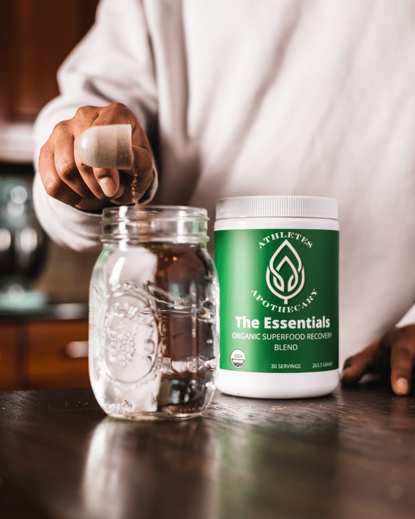 Athletes Apothecary The Essentials Superfood blend for athletes recovery