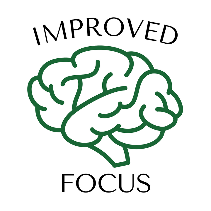 Icon of brain with 'FOCUS' underneath