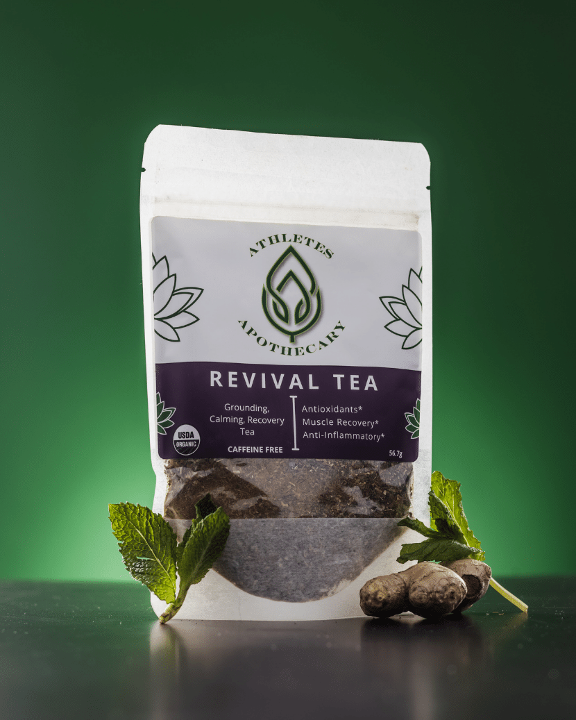 Athletes Apothecary Revival Tea recovery for athletes