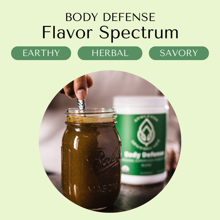 Body Defense flavor spectrum