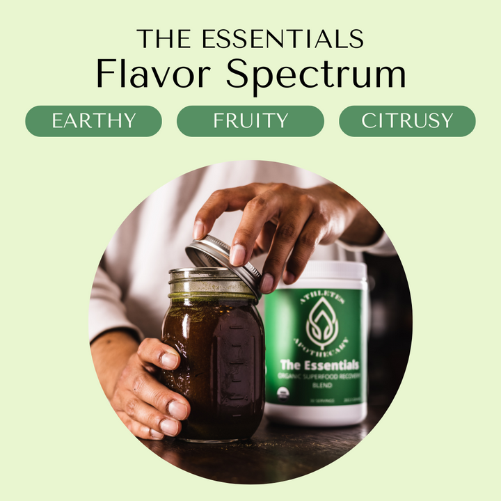 The Essentials blend flavor spectrum